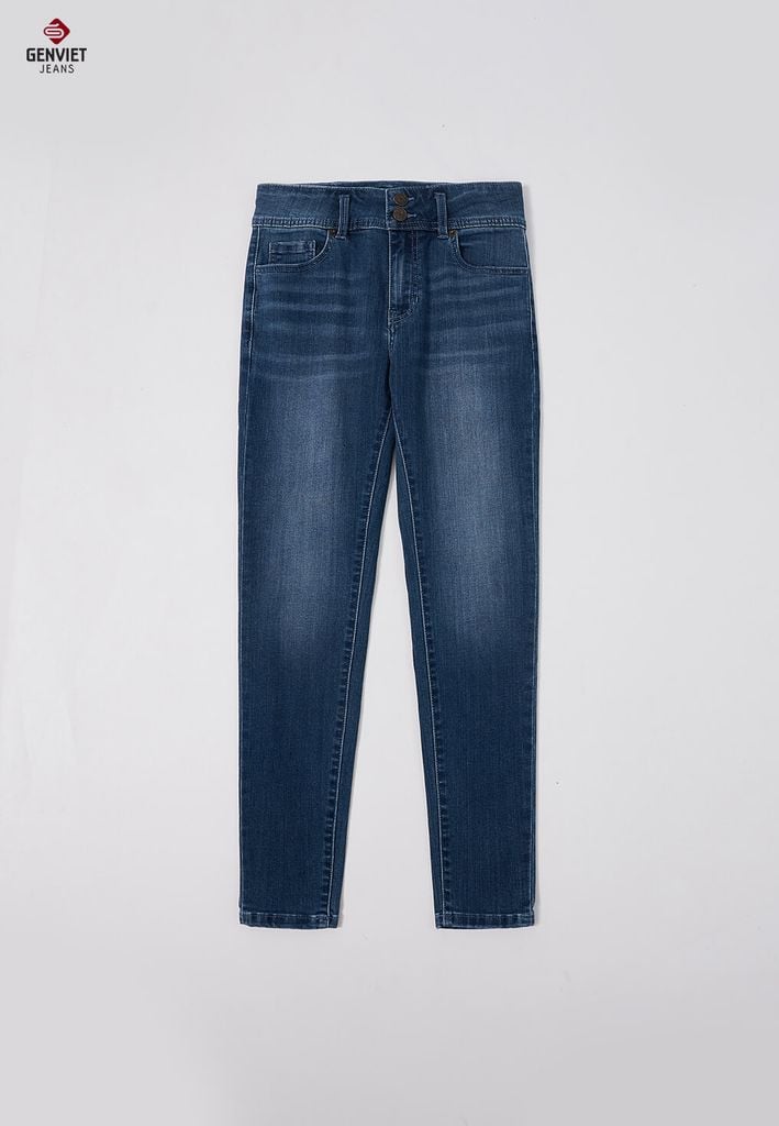 Quần Jeans Nữ Ống Col Vừa TQ103J8528
