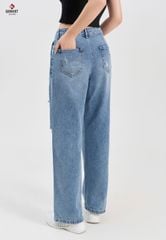 Quần Jeans Nữ Ống Suông TQ124J8154