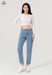 Quần Jeans Nữ Dáng Baggy TQ104J8393
