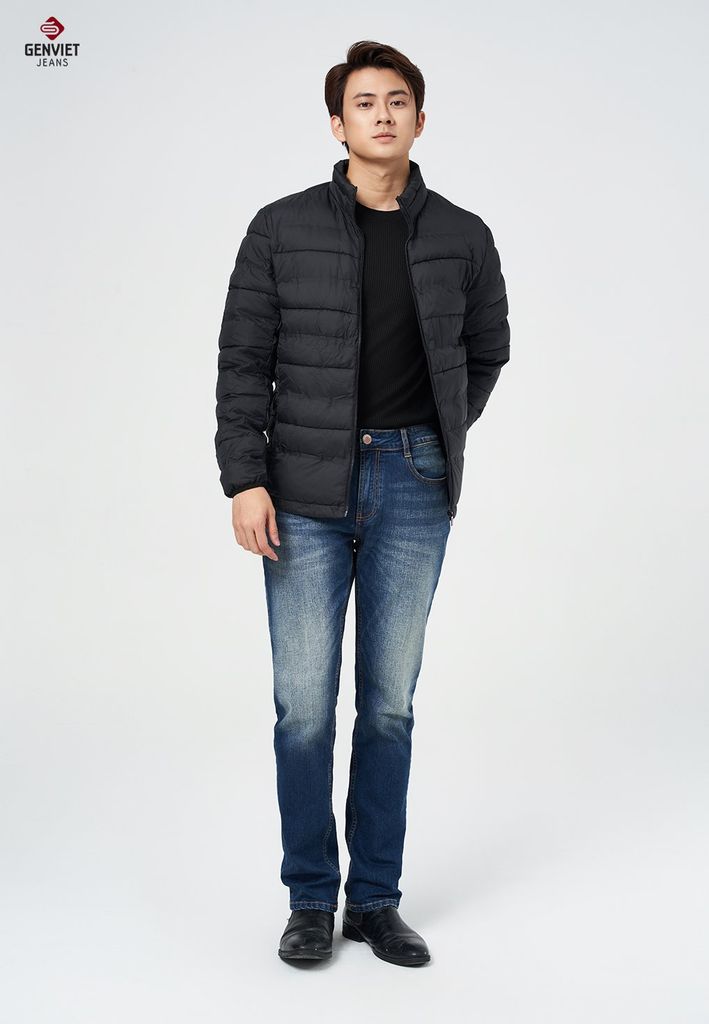 Quần Jeans Nam Ống Col Đứng T1108J8455