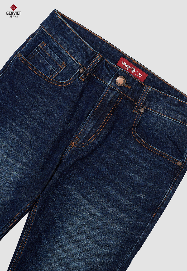 Quần Jeans Nam Ống Col Vừa T1103J8376
