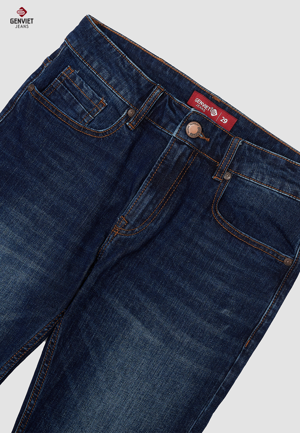  Quần Dài Nam Jeans Col Cơ Bản T1103J8376 