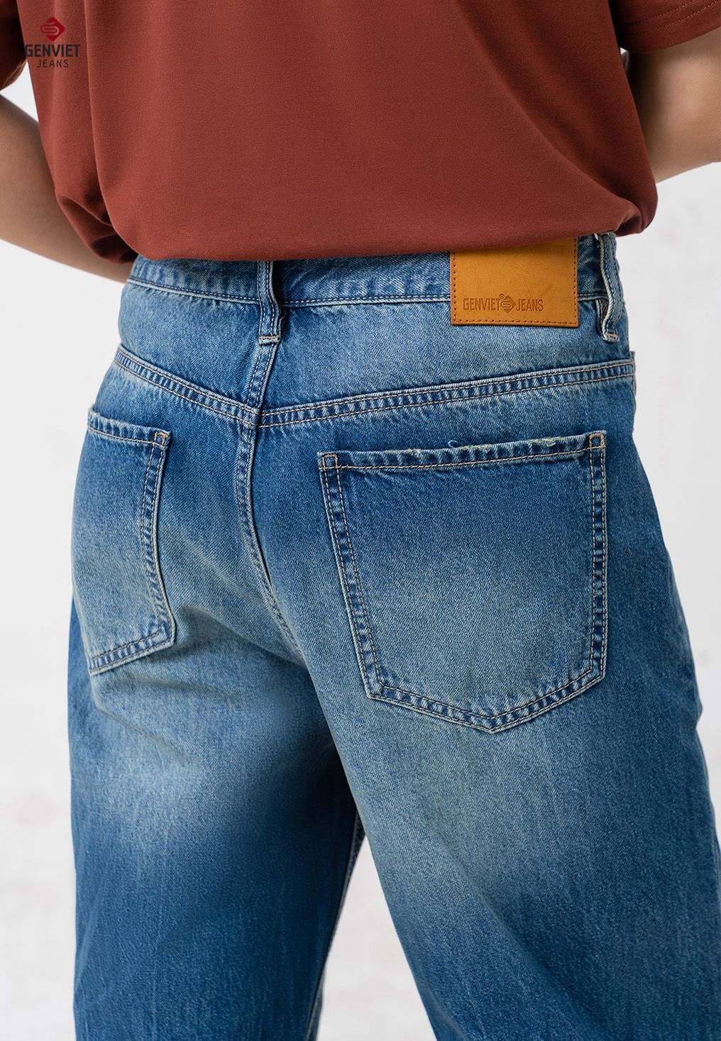  Quần Dài Nam Jeans Suông Thời Trang X1124J8513 