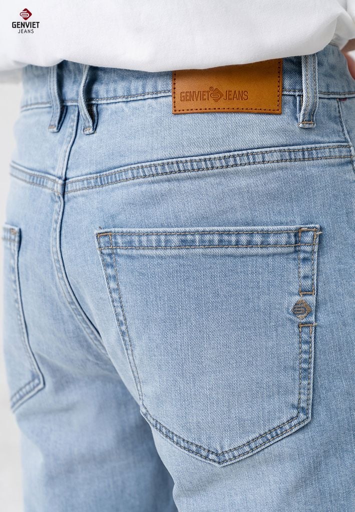 Quần Jeans Nam Ống Col Vừa D1103J8508