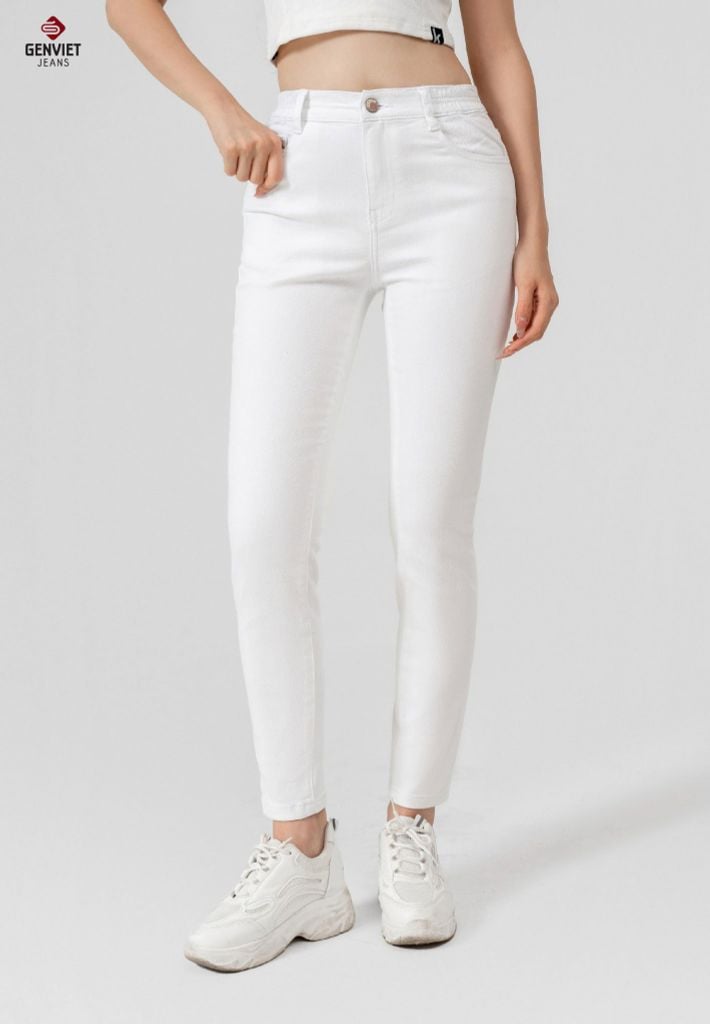 Quần Jeans Nữ Ống Col Vừa DQ103J8392