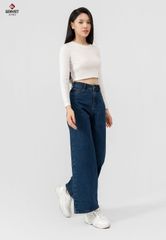 Quần Jeans Nữ Ống Suông TQ124J8489