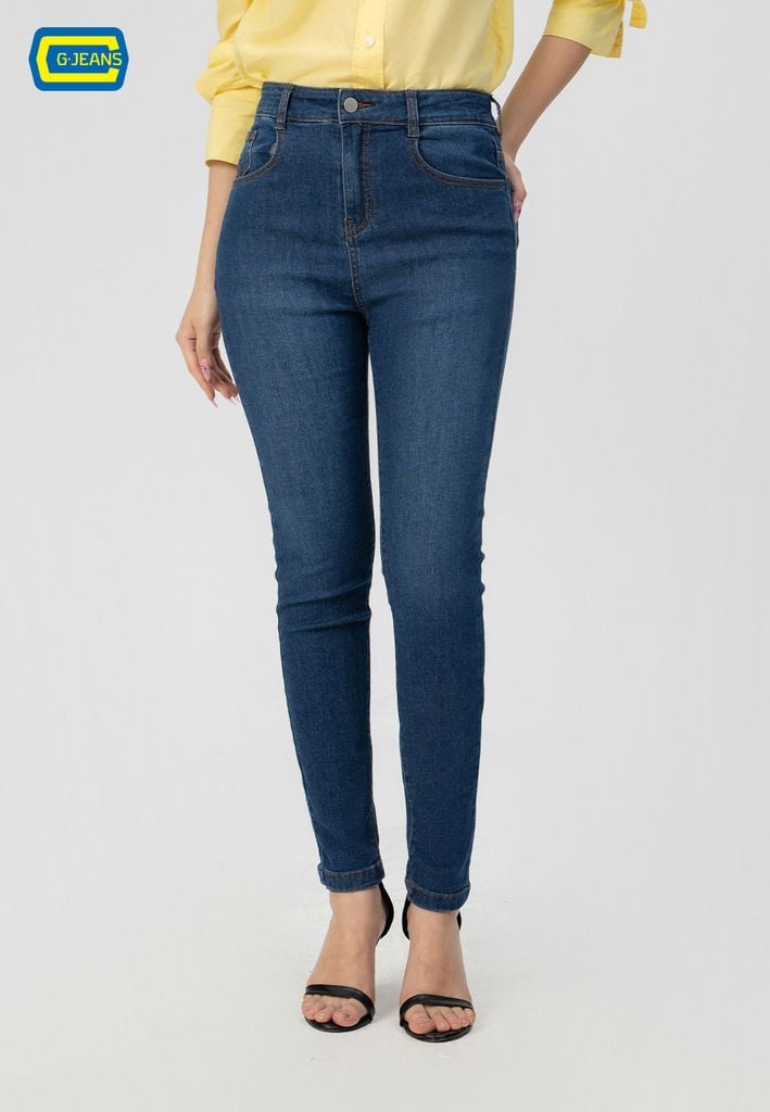 Quần Jeans Nữ Ống Col Vừa TQ103J8635