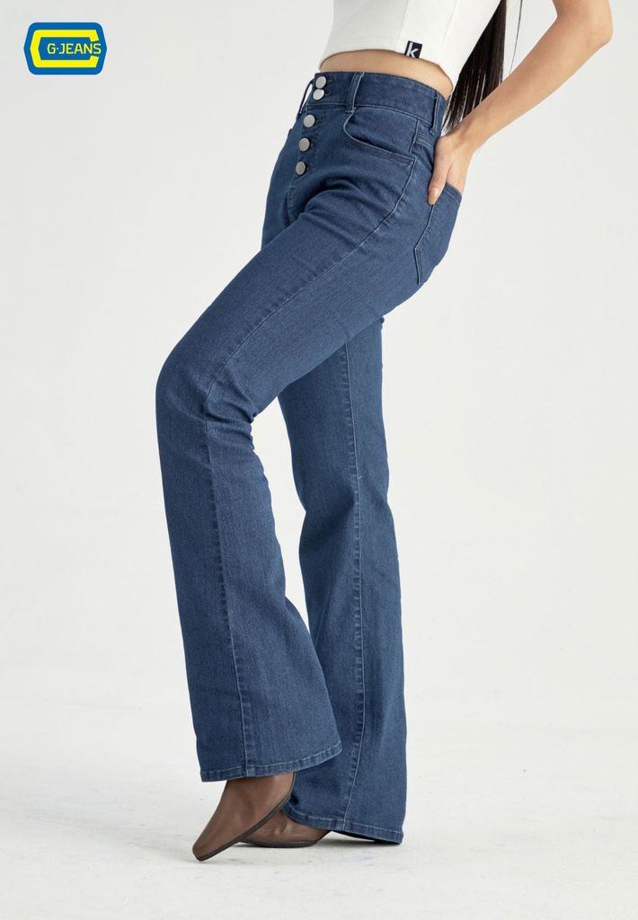 Quần Jeans Nữ Ống Vảy TQ110J8406