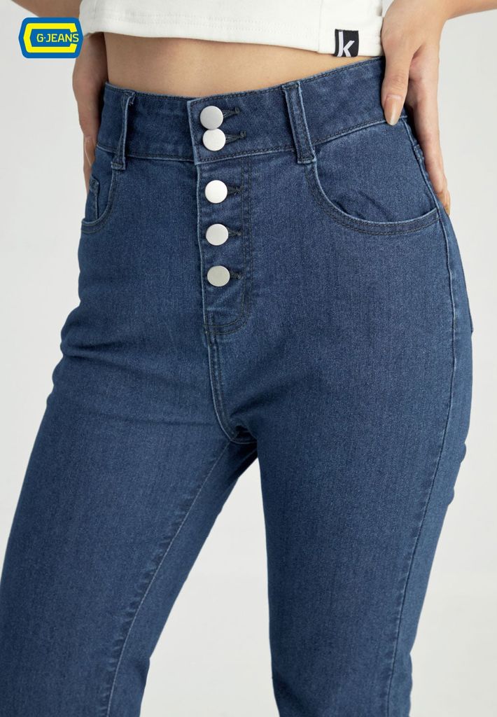 Quần Jeans Nữ Ống Vảy TQ110J8406