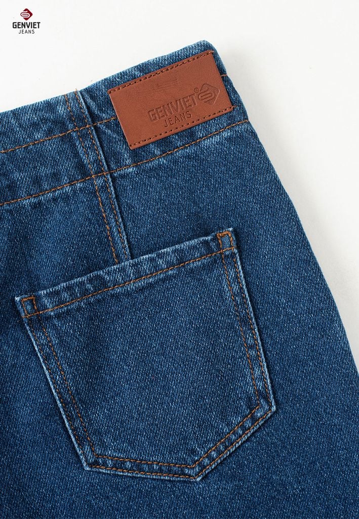 Quần Jeans Nữ Dáng Baggy TQ104J8393