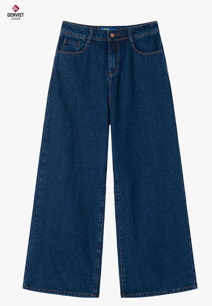 Quần Jeans Nữ Ống Suông TQ124J8489