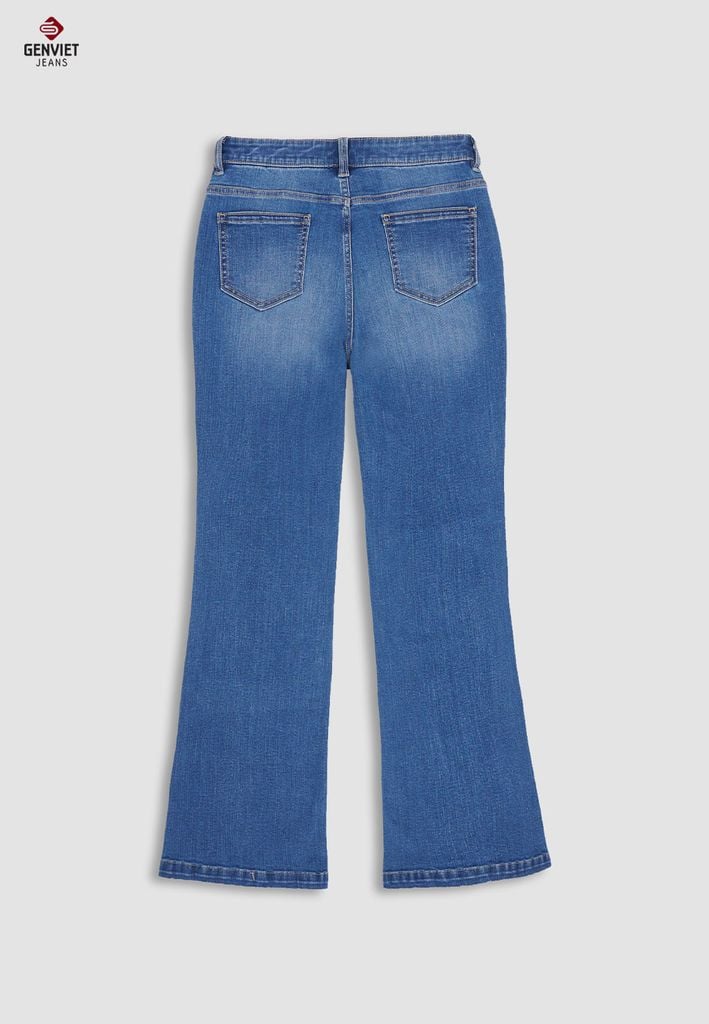 Quần Jeans Nữ Ống Vảy TQ110J8533