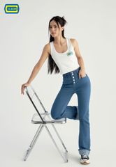 Quần Jeans Nữ Ống Vảy TQ110J8406