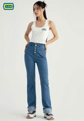 Quần Jeans Nữ Ống Vảy TQ110J8406