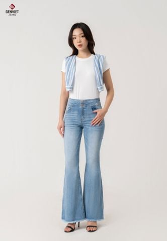 Quần Jeans Nữ Ống Vảy XQ110J8526