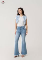 Quần Jeans Nữ Ống Vảy XQ110J8526