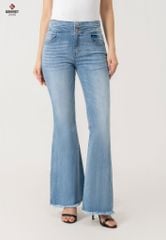  Quần Dài Nữ Jeans Sợi Cafe Vảy Thời Trang XQ110J8526 