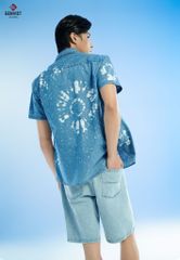 Áo Sơ Mi Jeans Cộc Tay Nam X3324J8704