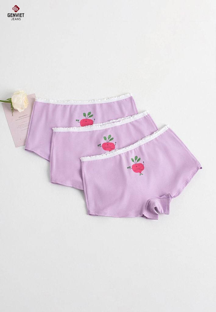 Combo 3 quần lót Bé Gái UUO599W0014