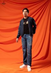 Quần Jeans Nam Ống Đứng X1109J8597