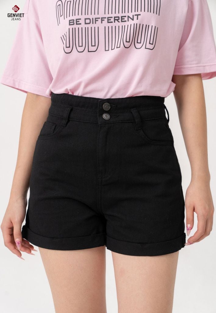 Quần Sooc Jeans Nữ Ống Đứng TQ428K8592