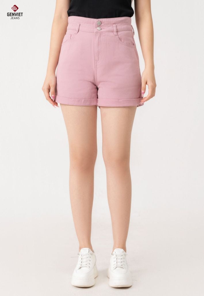 Quần Sooc Jeans Nữ Ống Đứng TQ428K8592