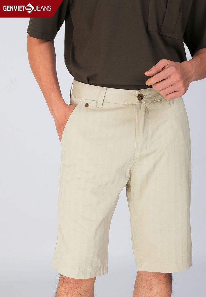 Quần Ngố Kaki Nam T1303K1738
