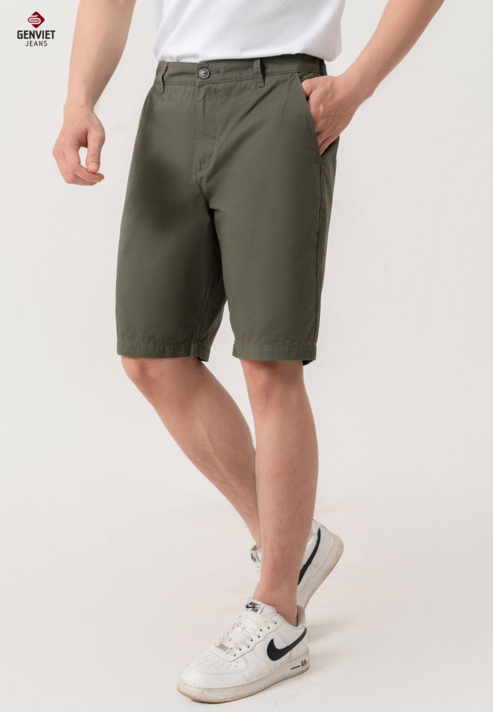 Quần Ngố Kaki Nam D1309K8580