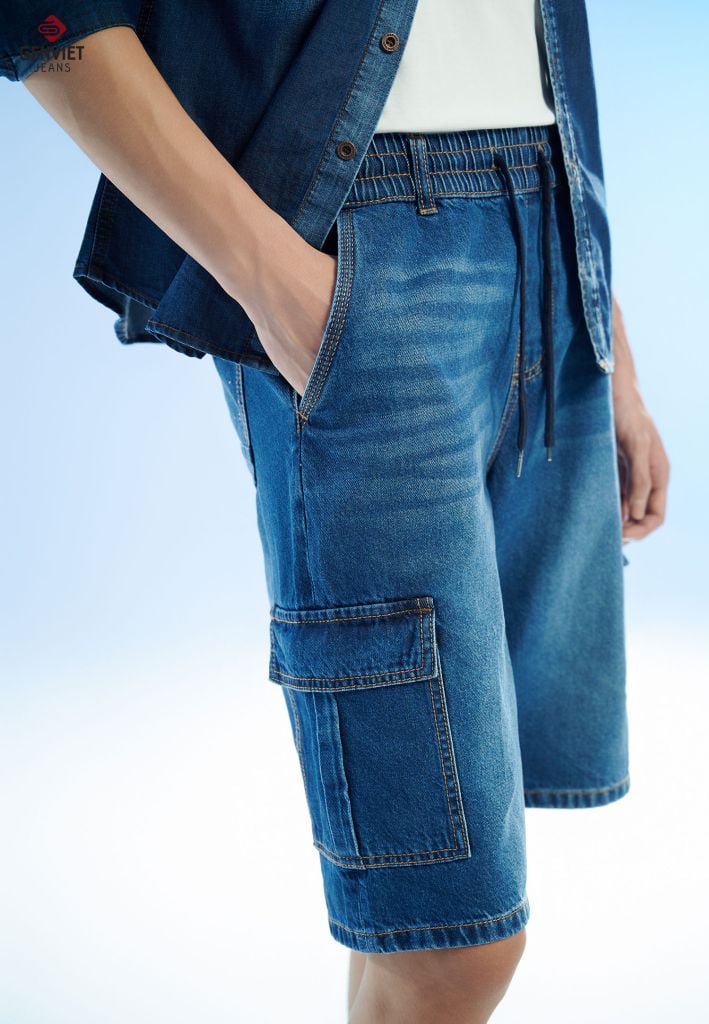 Quần Ngố Jeans Nam T1324J8594