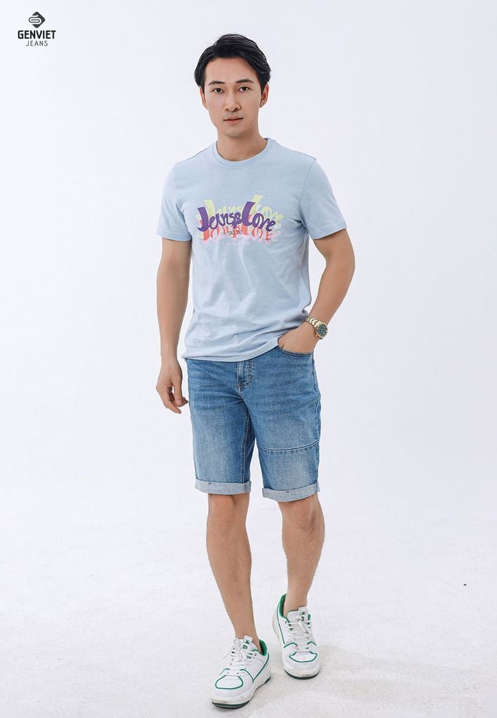 Quần Ngố Jeans Nam T1303J8214
