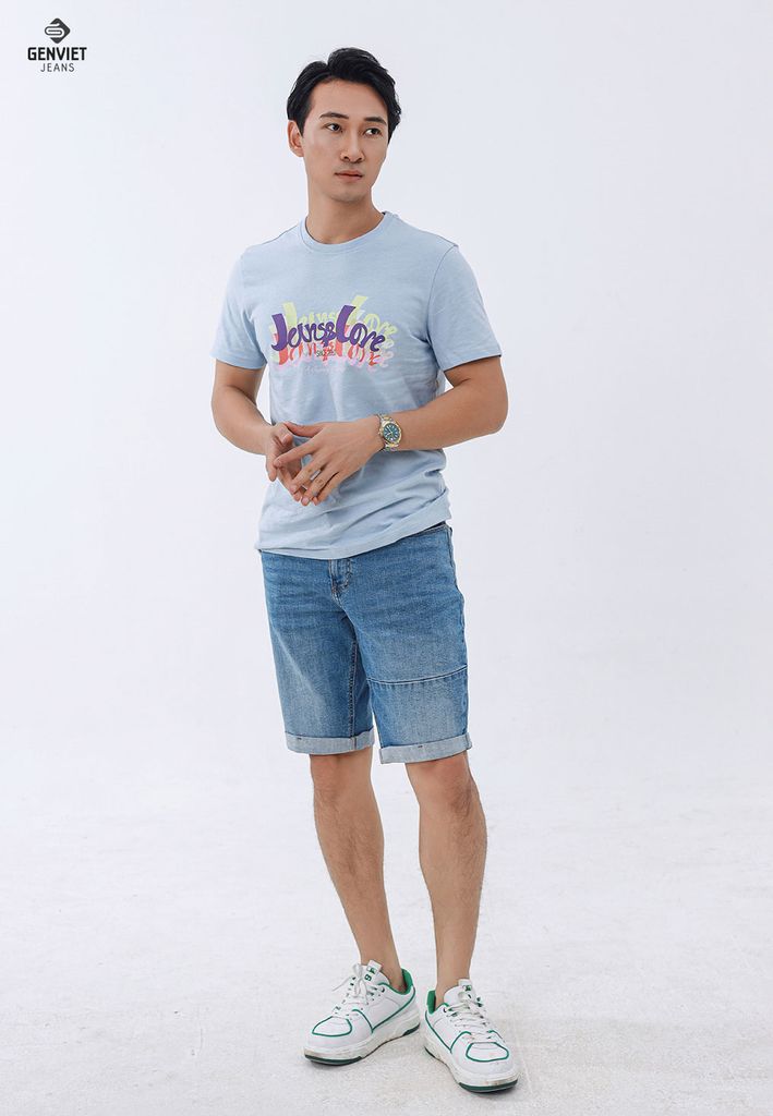 Quần Ngố Jeans Nam T1303J8214