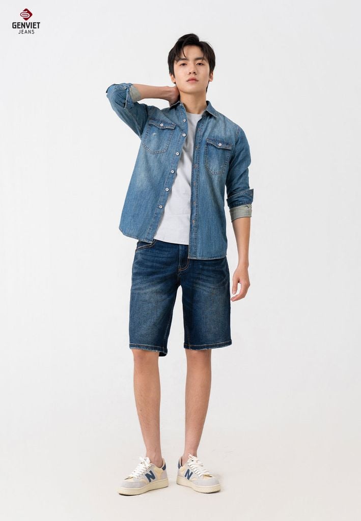 Quần Ngố Jeans Nam T1303J8394