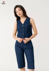 Quần Sooc Jeans Nữ Ống Đứng DQ306J8583