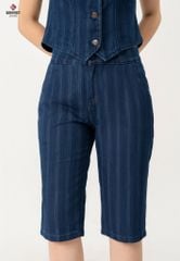 Quần Sooc Jeans Nữ Ống Đứng DQ306J8583