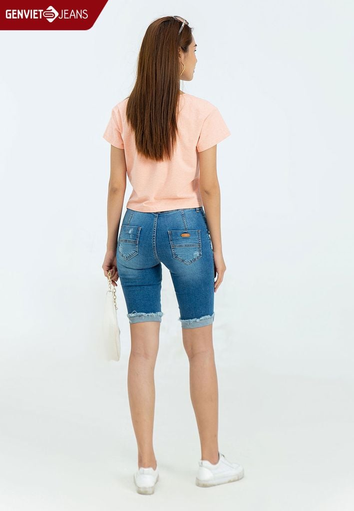 Quần Ngố Jeans Nữ TQ303J965