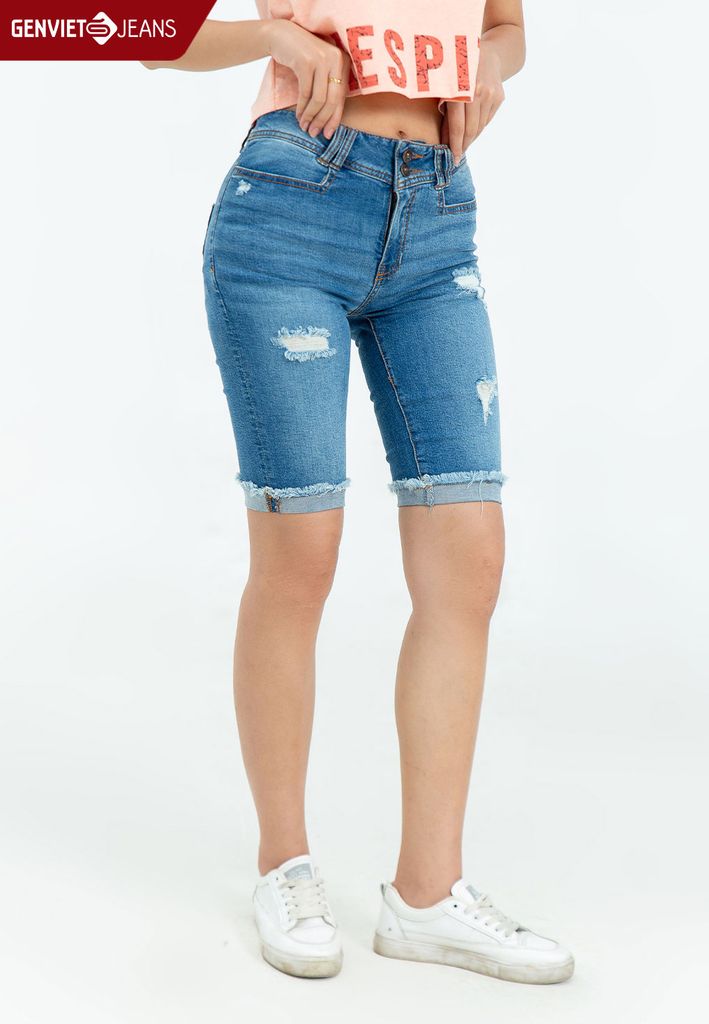 Quần Ngố Jeans Nữ TQ303J965