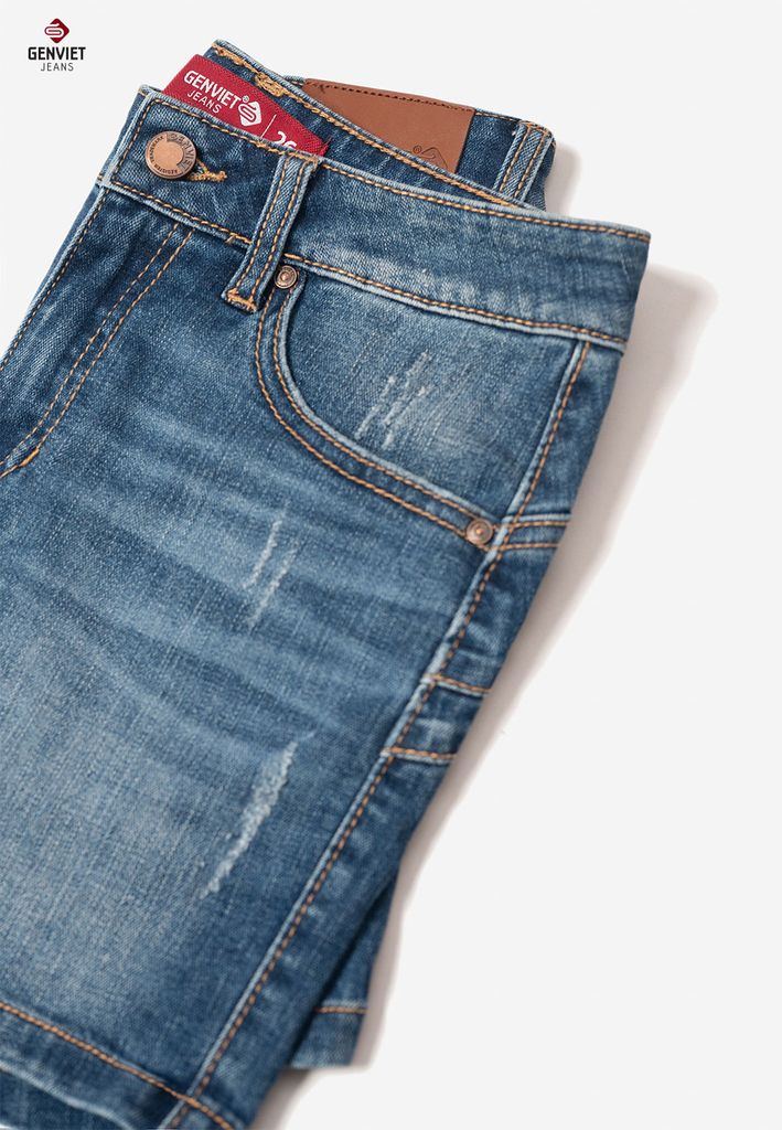 Quần Sooc Jeans Nữ Ôm Vừa TQ403J8242