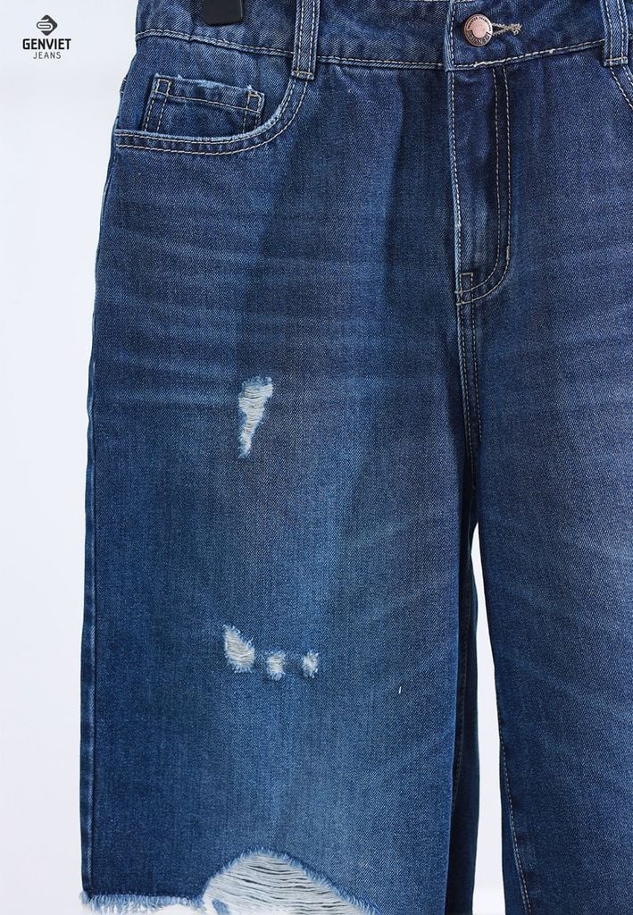 Quần Ngố Jeans Nữ XQ324J8236