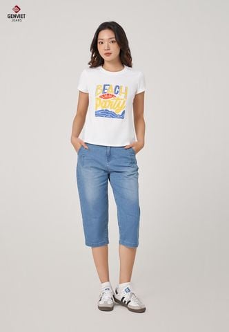 Quần Ngố Jeans Nữ DQ306J8584