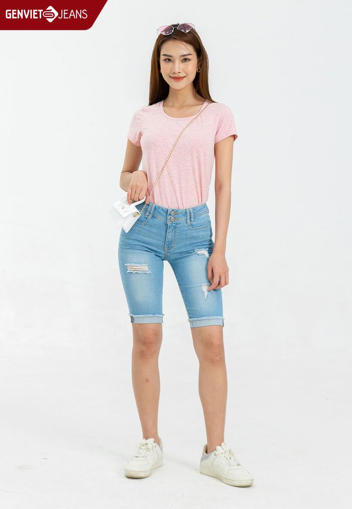 Quần Ngố Jeans Nữ TQ303J965