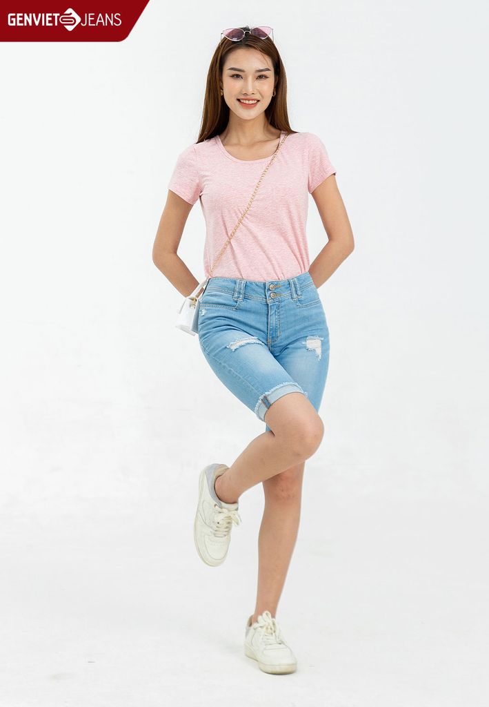 Quần Ngố Jeans Nữ TQ303J965