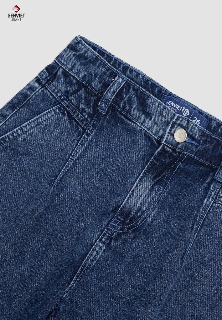 Quần Sooc Jeans Nữ Dáng A TQ428J8588