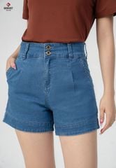 Quần Sooc Jeans Nữ Suông DQ424J8591