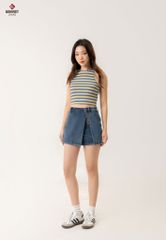 Quần Sooc Jeans Nữ Dáng A TQ424J8590