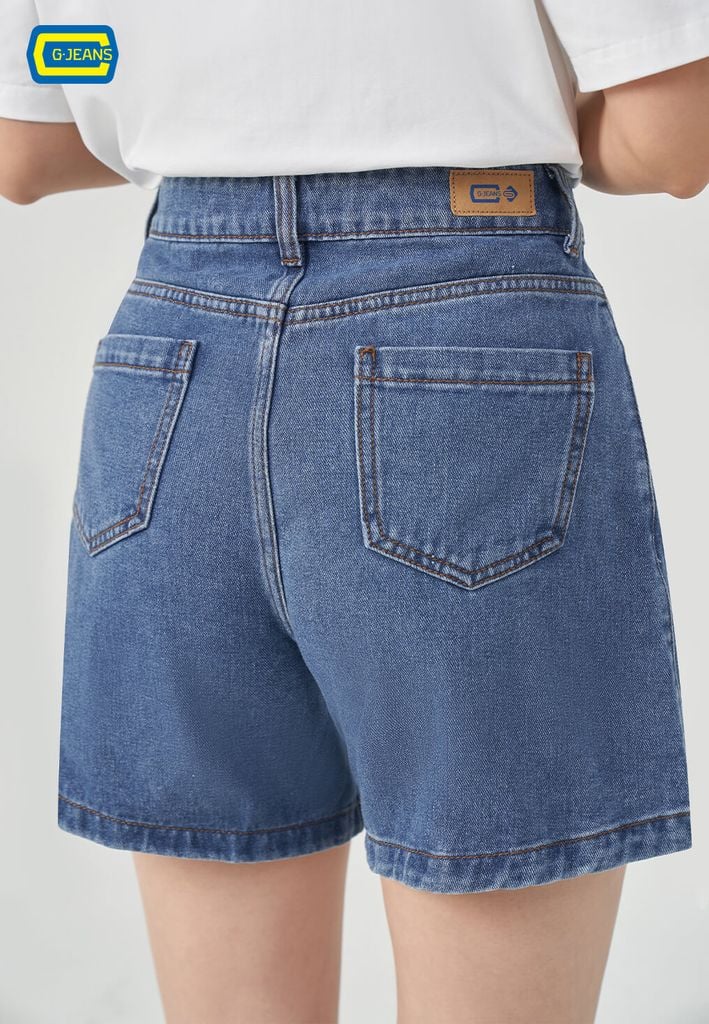 Quần Sooc Jeans Nữ Dáng A TQ428J8708