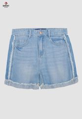 Quần Sooc Jeans Nữ Ống Đứng XQ428J8586