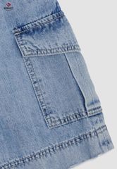 Quần Sooc Jeans Nữ Ống Đứng XQ424J8587