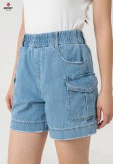 Quần Sooc Jeans Nữ Ống Đứng XQ424J8587