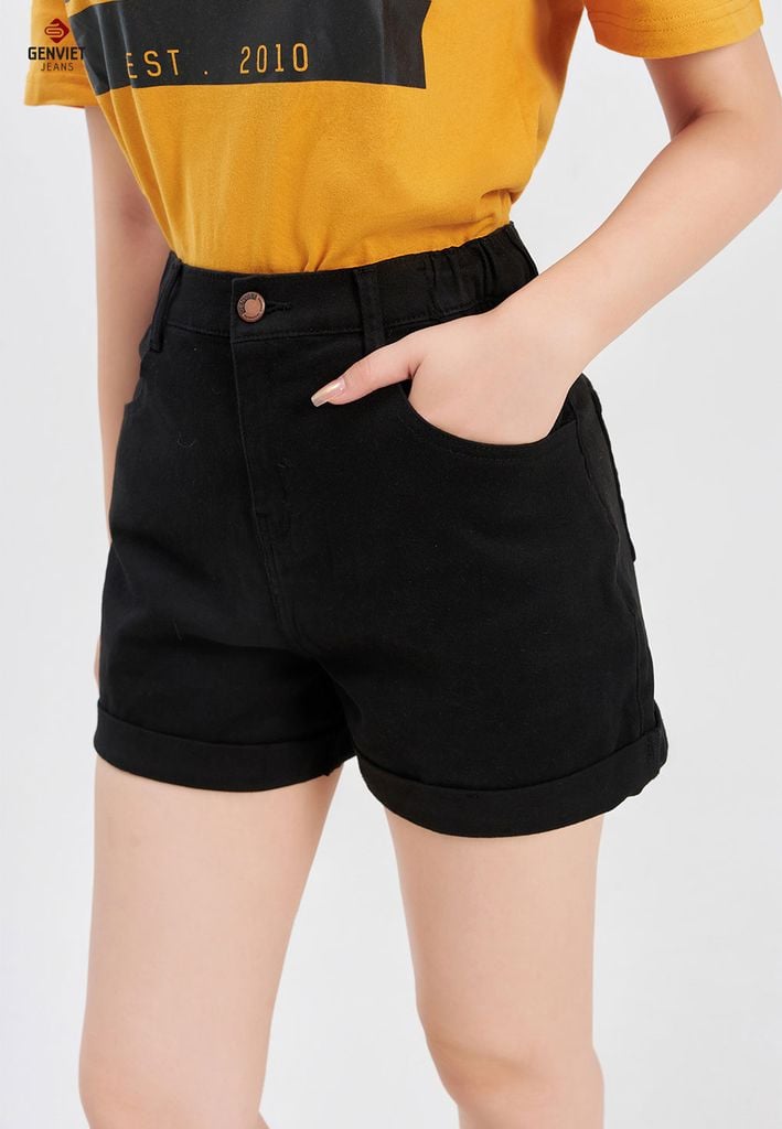 Quần Sooc Kaki Nữ Dáng A TQ428K8244