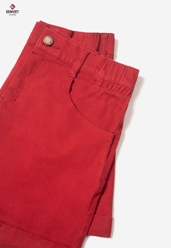 Quần Sooc Kaki Nữ Dáng A TQ428K8244